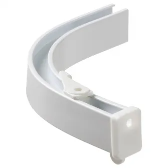 IKEA VIDGA Sina colt, accesoriu tavan inclus/alb