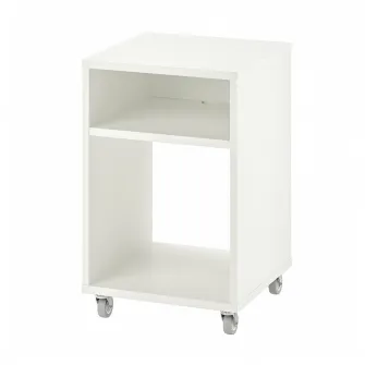 IKEA VIHALS Noptiera, alb, 37x37 cm