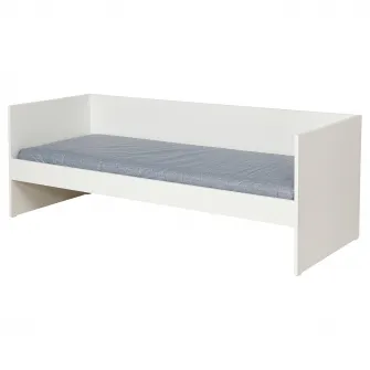 IKEA VIHALS Divan cu 1 saltea, alb/Ågotnes ferma, 80x200 cm