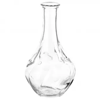 IKEA VILJESTARK Vaza, sticla transparenta, 17 cm