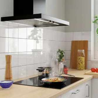 IKEA VILSTA Plita cu inductie, IKEA 300 negru, 59 cm