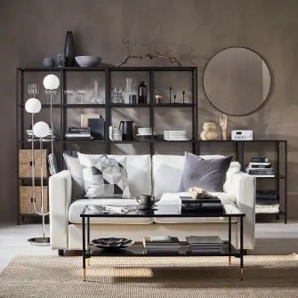 IKEA VIMLE Canapea 2 locuri, Gunnared bej