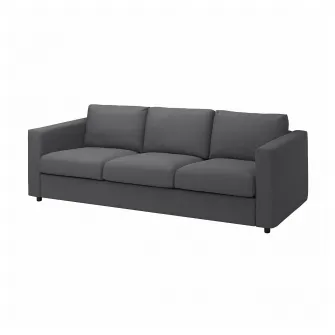 IKEA VIMLE Canapea 3 locuri, Hallarp gri