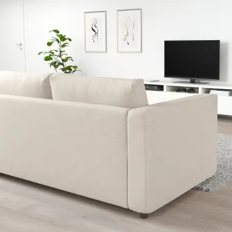 IKEA VIMLE Canapea colt 5 locuri, Gunnared bej