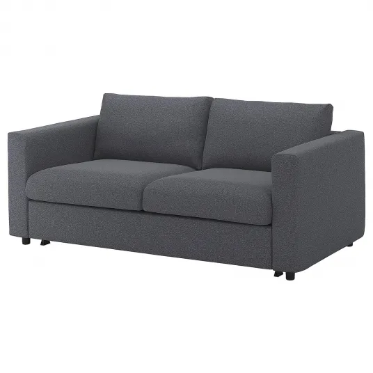 IKEA VIMLE Canapea extensibila 2 locuri, Gunnared gri mediu