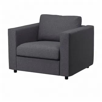 IKEA VIMLE Fotoliu, Gunnared gri mediu