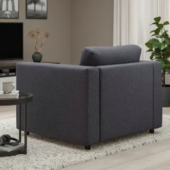 IKEA VIMLE Fotoliu, Gunnared gri mediu