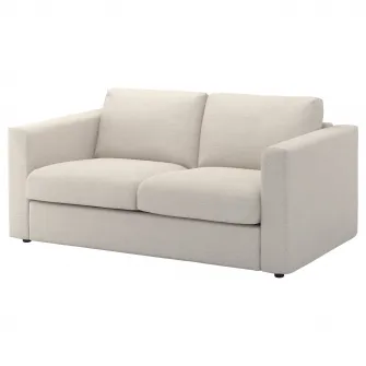 IKEA VIMLE Husa canapea 2 locuri, Gunnared bej