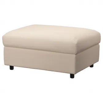 IKEA VIMLE Taburet cu depozitare, Hallarp bej