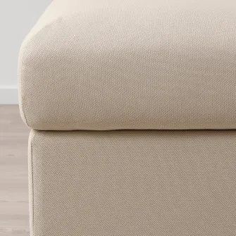 IKEA VIMLE Taburet cu depozitare, Hallarp bej