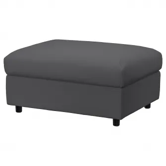 IKEA VIMLE Taburet cu depozitare, Hallarp gri