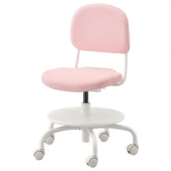 IKEA VIMUND Scaun birou copii, roz deschis