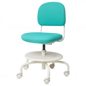 IKEA VIMUND Scaun birou copii, turcoaz