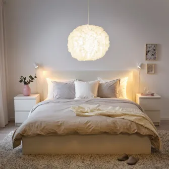 IKEA VINDKAST Lustra, alb, 50 cm