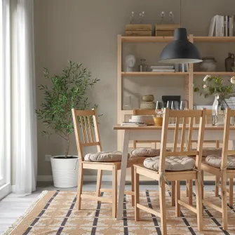 IKEA VIPPÄRT Perna scaun, bej, 38 cm
