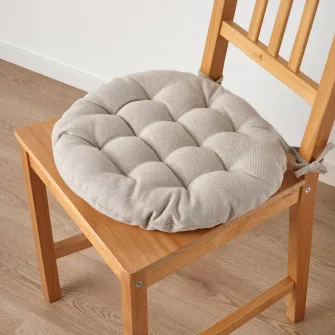 IKEA VIPPÄRT Perna scaun, bej, 38 cm