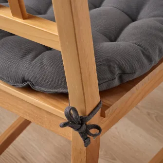 IKEA VIPPÄRT Perna scaun, gri inchis, 38 cm