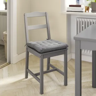 IKEA VIPPÄRT Perna scaun, gri inchis, 38x38x6 cm