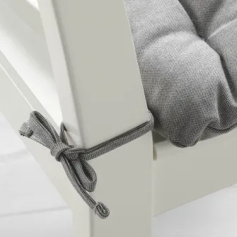 IKEA VIPPÄRT Perna scaun, gri inchis, 38x38x6 cm