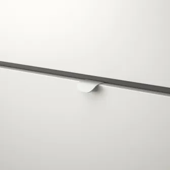 IKEA VISTHUS Comoda 8 sertare, gri/alb, 122x96 cm