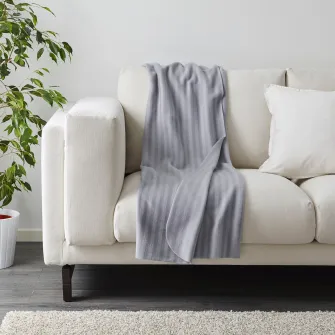 IKEA VITMOSSA Patura, gri, 120x160 cm