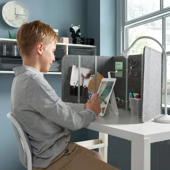 IKEA ÖVNING Paravan birou cu compartimente