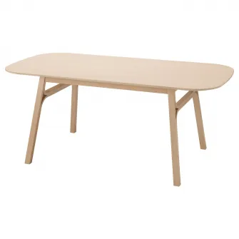 IKEA VOXLÖV Masa, bambus deschis, 180x90 cm