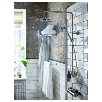 IKEA VOXNAN Set dus/termostat, cromat