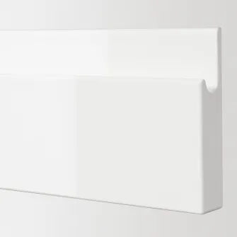 IKEA VOXTORP Front sertar, lucios alb, 80x10 cm
