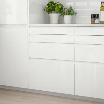 IKEA VOXTORP Front sertar, lucios alb, 40x20 cm