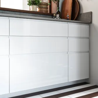IKEA VOXTORP Front sertar, lucios alb, 60x40 cm