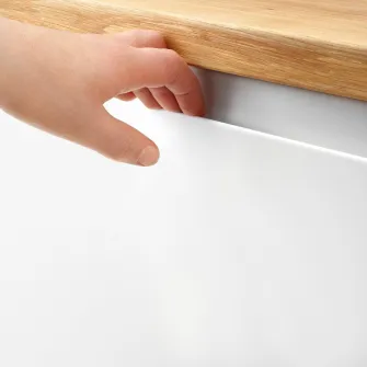IKEA VOXTORP Usa, alb mat, 30x60 cm