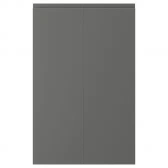 IKEA VOXTORP Usa corp baza colt, dreapta gri inchis, 25x80 cm