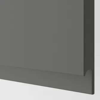 IKEA VOXTORP Usa corp baza colt, dreapta gri inchis, 25x80 cm