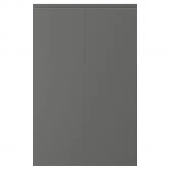 IKEA VOXTORP Usa corp baza colt, pe stanga gri inchis, 25x80 cm