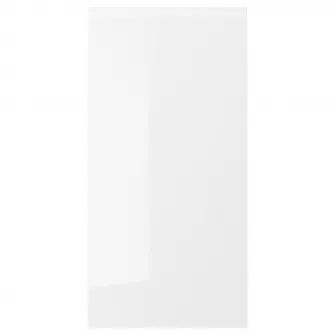 IKEA VOXTORP Usa, lucios alb, 40x80 cm