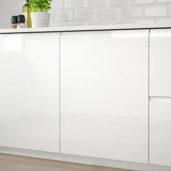 IKEA VOXTORP Usa, lucios alb, 30x80 cm
