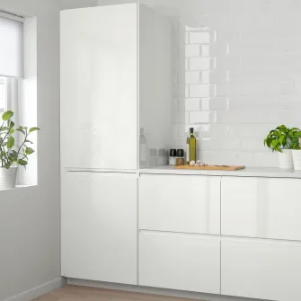 IKEA VOXTORP Usa, lucios alb, 30x80 cm