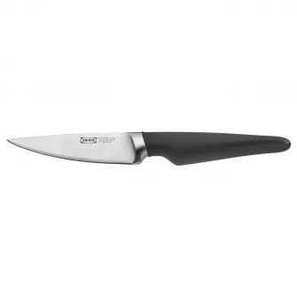 IKEA VÖRDA Cutit decojit, negru, 9 cm