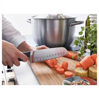 IKEA VÖRDA Cutit legume, negru, 16 cm