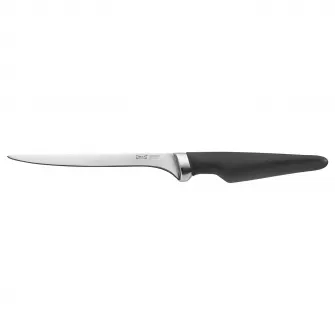 IKEA VÖRDA Cutit pentru filetat, negru, 17 cm