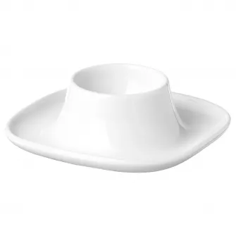 IKEA VÄRDERA Suport pentru ou, alb, 10x10 cm