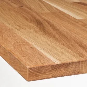 IKEA VRENA Blat, stejar/furnir, 186x2.8 cm