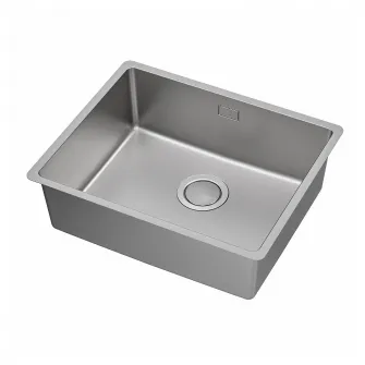 IKEA VRESJÖN Chiuveta incorporata, 1 cuva, inox, 54x44 cm