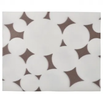 IKEA VÅRKLYNNE Suport farfurie, cu model negru/alb, 36x29 cm