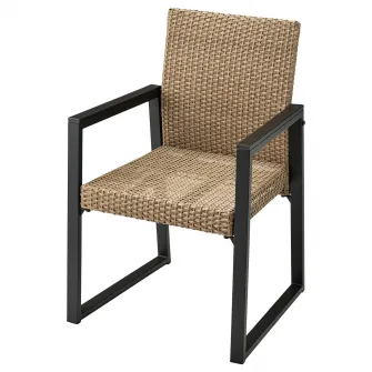 IKEA VÄRMANSÖ Scaun exterior, maro