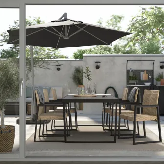 IKEA VÄRMANSÖ Scaun exterior, maro