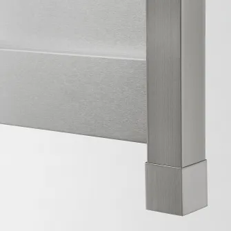 IKEA VÅRSTA Panou cu picioare, inox, 62x88 cm