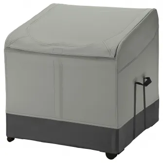 IKEA VÄTTERSÖ Cutie depozitare, exterior, gri inchis, 78x72x79 cm