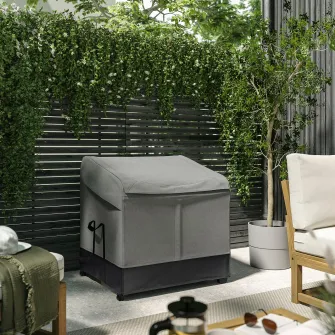 IKEA VÄTTERSÖ Cutie depozitare, exterior, gri inchis, 78x72x79 cm